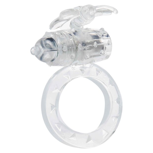 TOYJOY Flutter Ring Vibrating Penisring Transparent ⌀ 3 cm