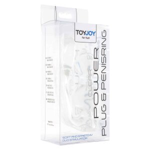 Power Plug & Penisring Transparent