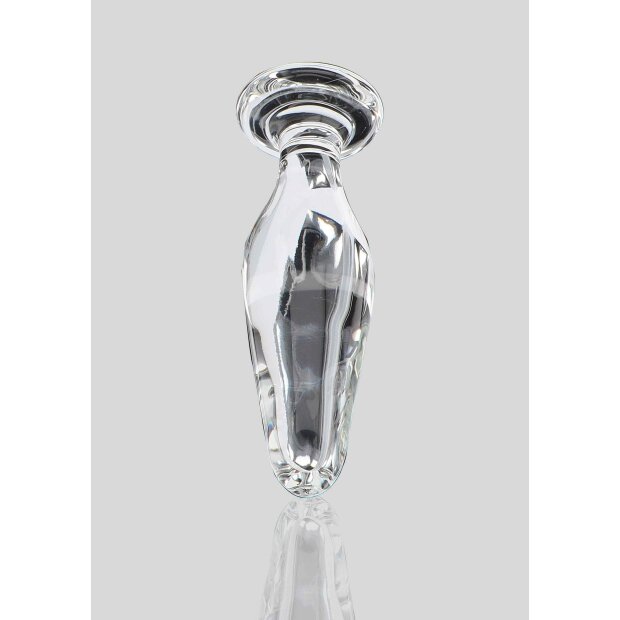 TOYJOY Star Sparkler Transparent Analplug Transparent ⌀ 3,5 cm