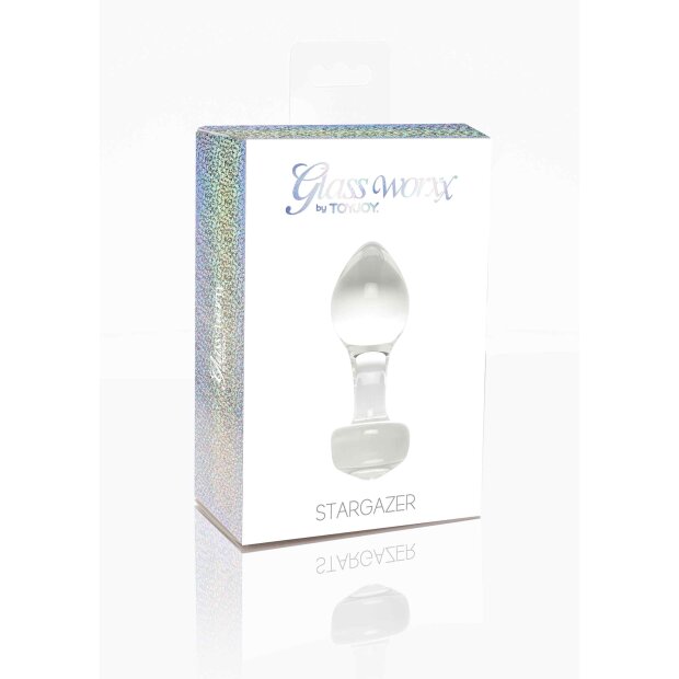 TOYJOY Stargazer Transparent Analplug Transparent ⌀ 2,5 cm