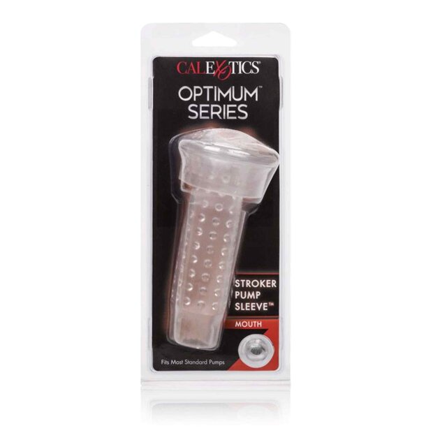 CalExotics Stroker Pump Sleeve Mouth Zubehör Transparent