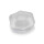 CalExotics Sexagon Enhancer Penisring Transparent ⌀ 4 cm