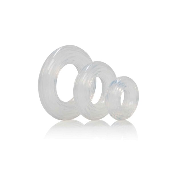 Premium Silicone Ring Set Transparent