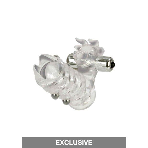 CalExotics El Toro Enhancer with Beads Penishülle Transparent