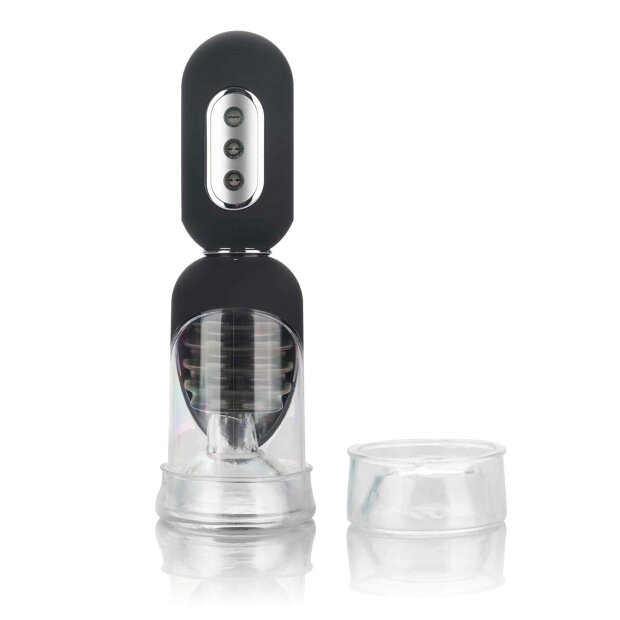 CalExotics Get Hard Head Pump Set Penis Pumpe Transparent