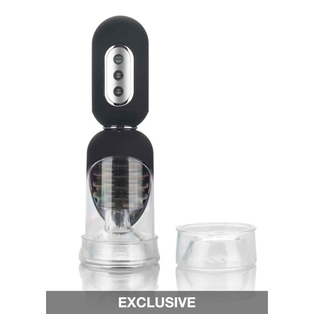CalExotics Get Hard Head Pump Set Penis Pumpe Transparent