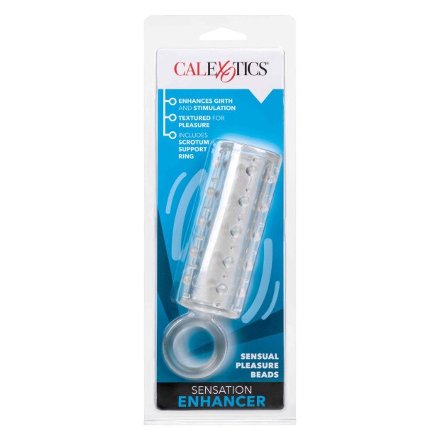 CalExotics Sensation Enhancer Penishülle Transparent