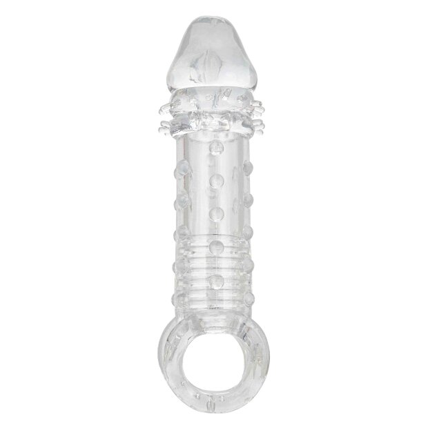 CalExotics Ultimate Stud Extender Penishülle Transparent 16 cm ⌀ 4,5 cm