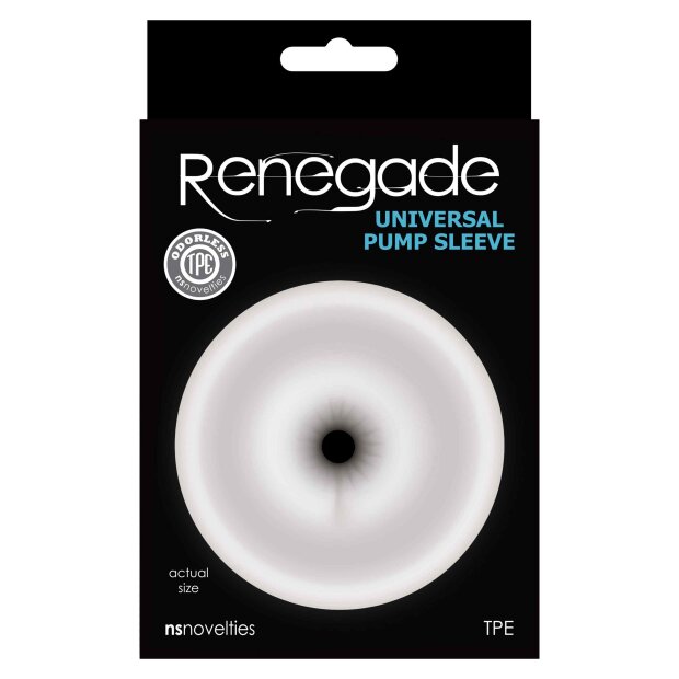 NS Novelties Universal Pump Sleeve Transparent Zubehör für Pumpen Transparent 8,4 cm ⌀ 8,3 cm