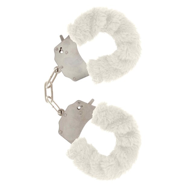 Furry Fun Cuffs White