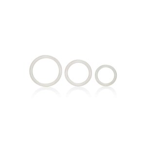 CalExotics Tri-Rings Penisringe Transparent