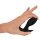 ANOS Butt Plug with Vibration Analplug Schwarz ⌀ 3 cm