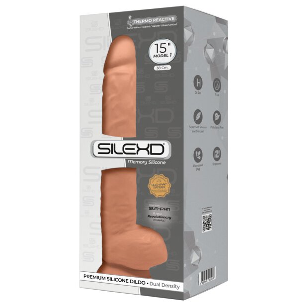 SilexD Premium Silicone Dildo 15" Model 1