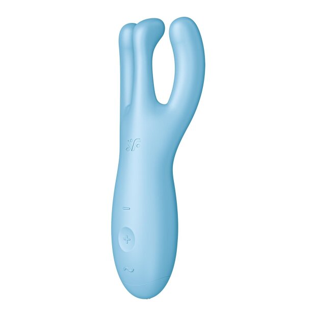 Satisfyer Threesome 4 Connect App Vibrator Blau