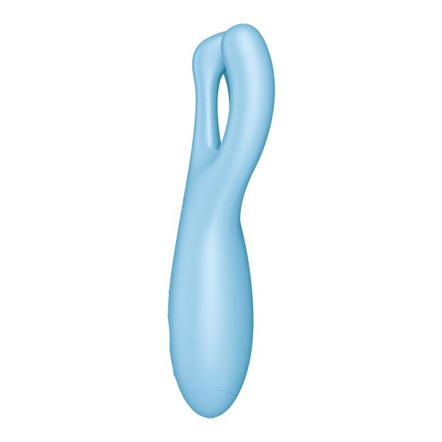 Satisfyer Threesome 4 Connect App Vibrator Blau