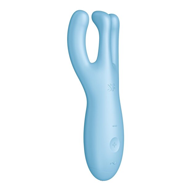 Satisfyer Threesome 4 Connect App Vibrator Blau