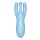 Satisfyer Threesome 4 Connect App Vibrator Blau