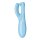 Satisfyer Threesome 4 Connect App Vibrator Blau