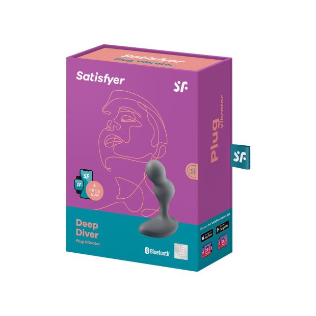 Satisfyer Deep Diver Connect App Grey
