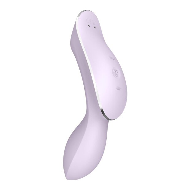 Satisfyer Curvy Trinity 2 Vibrator Lila 17 cm