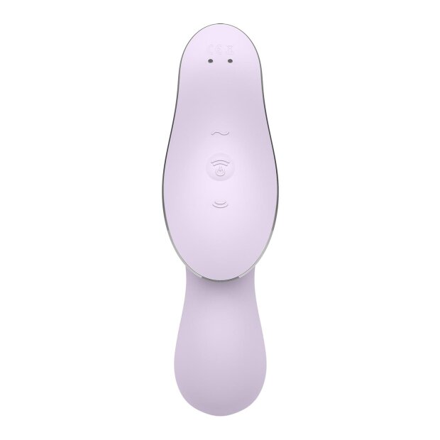 Satisfyer Curvy Trinity 2 Vibrator Lila 17 cm