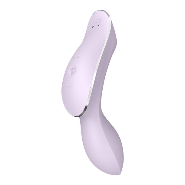 Satisfyer Curvy Trinity 2 Vibrator Lila 17 cm