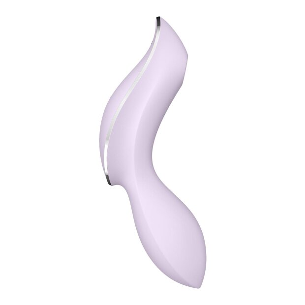 Satisfyer Curvy Trinity 2 Vibrator Lila 17 cm