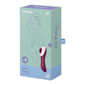 Satisfyer Dual Crush Druckwellen-Vibrator Pink
