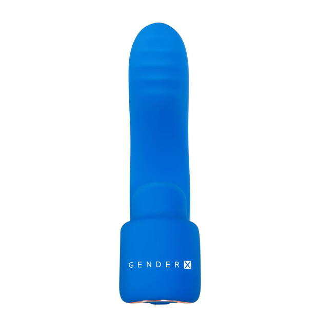 Gender X Flick It Vibrator Blau