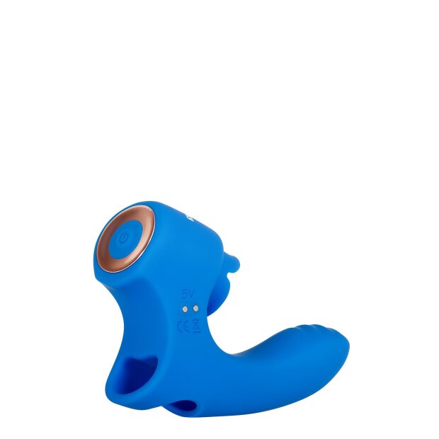 Gender X Flick It Vibrator Blau