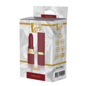 Dream Toys Romance Stacey Mini Vibrator Weinrot 8,6 cm...