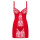 Obsessive Heartina Dress with Lace Red S - XL
