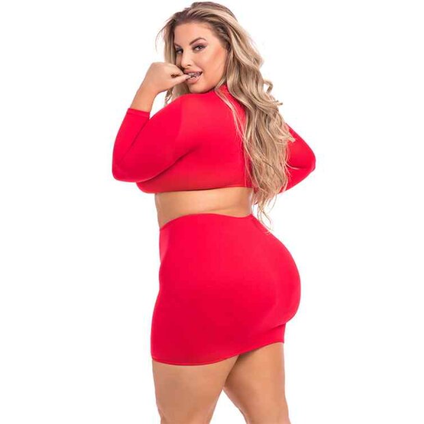 Stop & Stare 2teiliges Set rot XL - 4XL