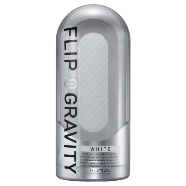 TENGA Zero Gravity White Masturbator
