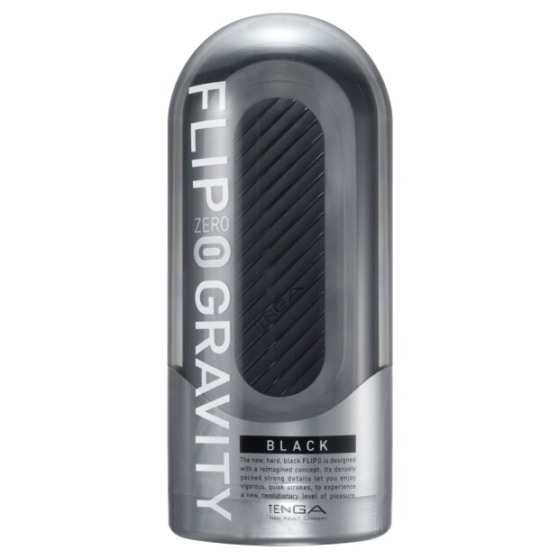 TENGA Zero Gravity Black Masturbator