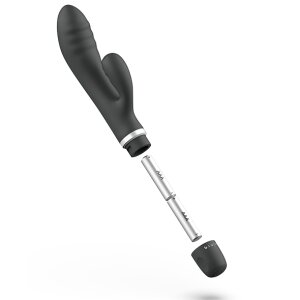 B Swish Bwild Classic Wave Rabbit Vibrator Schwarz 10 cm...
