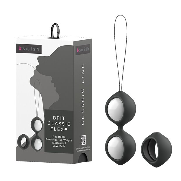 B Swish Bfit Classic Flex Liebeskugeln Schwarz ⌀ 2,9 cm