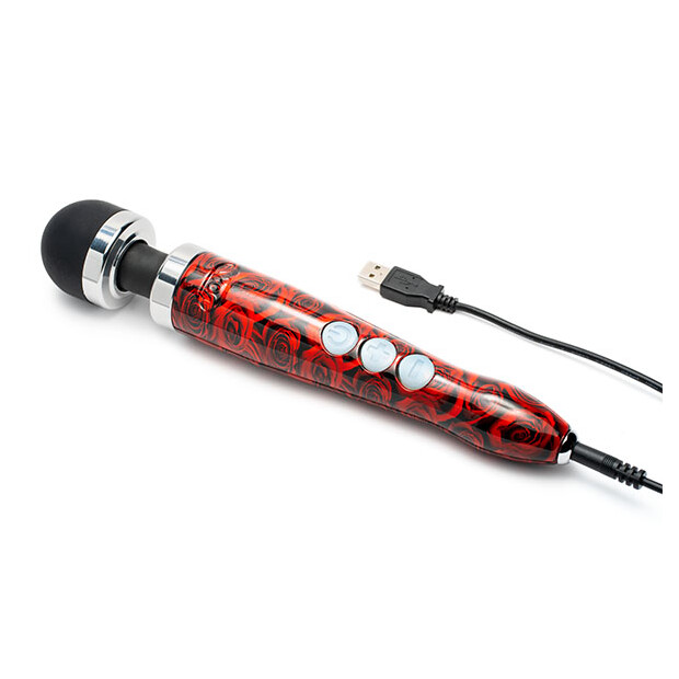 Doxy Die Cast 3R Rechargeable Wand Massager Rot