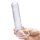 Glas Realistic Ribbed Glass G-Spot Dildo with Balls