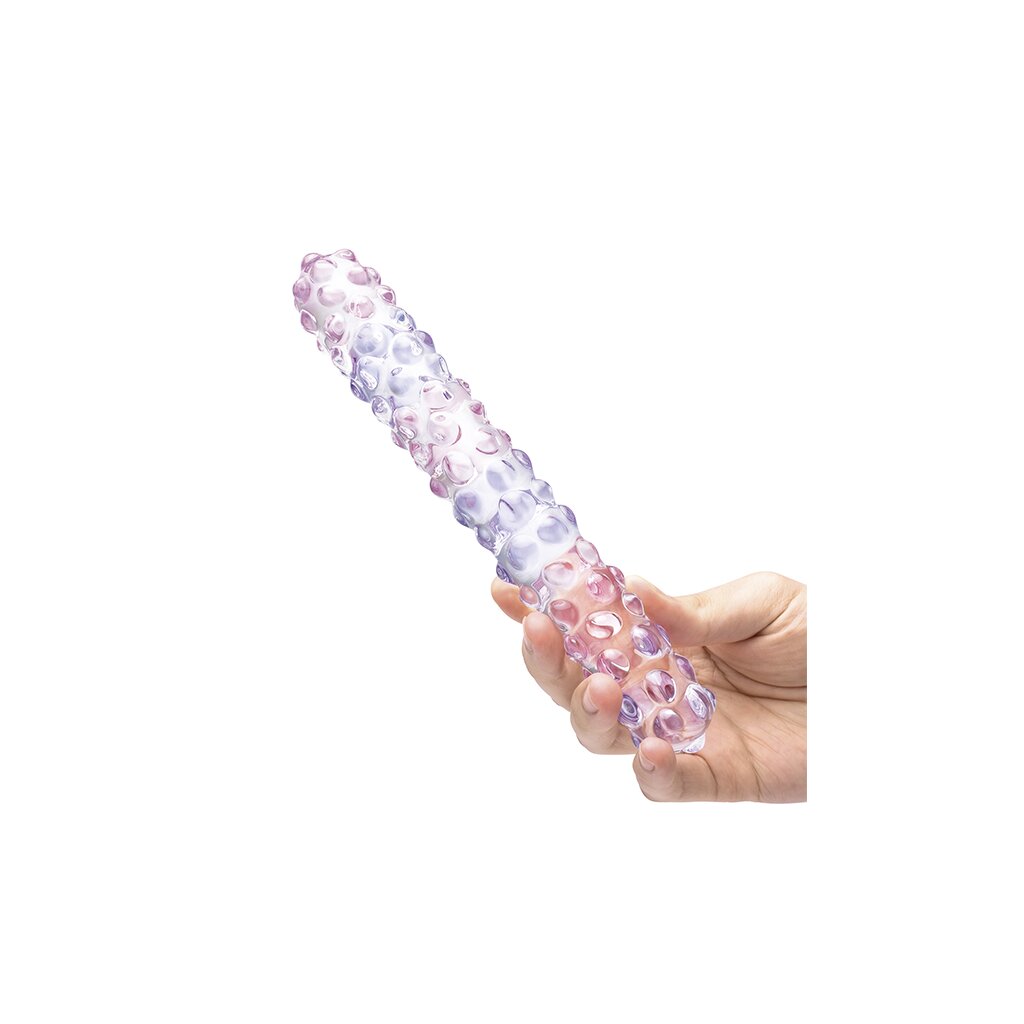 Glas Purple Rose Nubby Glasdildo Lila 22,85 cm, 79,95 Glas Purple Rose Nubby Glasdildo Lila 22,85 cm, 79,95