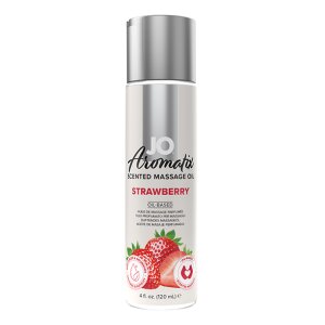 System Jo Aromatix Scented Massage Oil Strawberry 120 ml