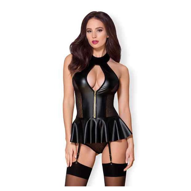 Obsessive Corset and Thong S - XL