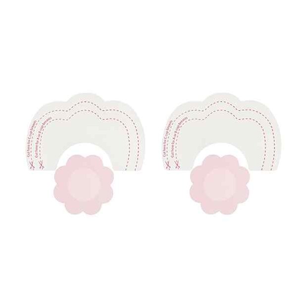 Bye Bra Breast Lift & Silk Nipple Covers A-C - F-H 3 Pairs