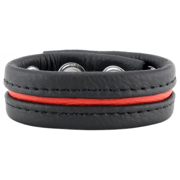 Leather Cockring Red