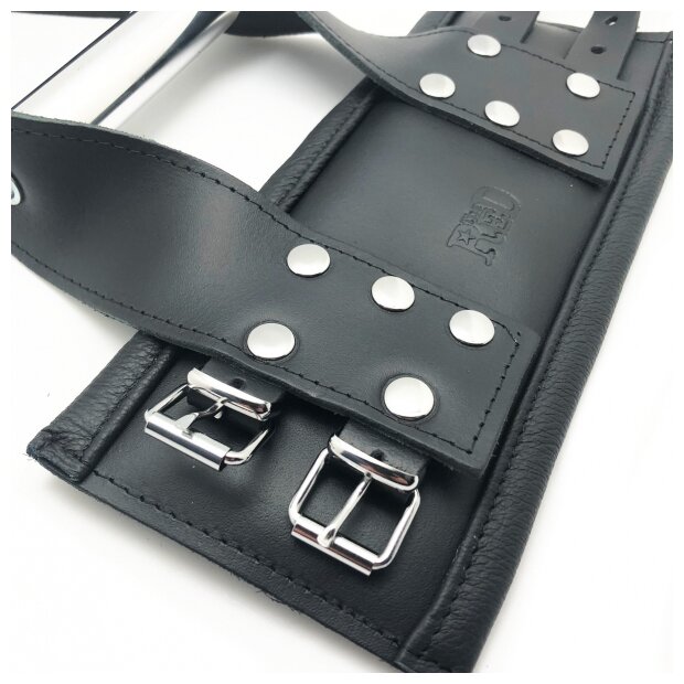 Deluxe menottes suspension en cuir - Mains