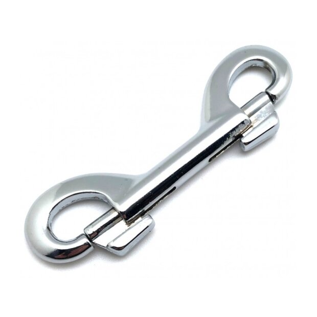 Double Metal Carabiner 9 cm