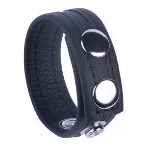 Leather Cockring Tippy Black