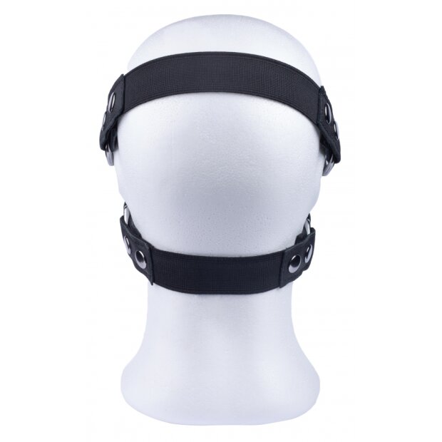 Leather Mask With Zip