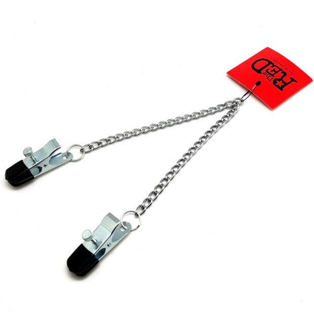 Metal Breast Clamp With Chain