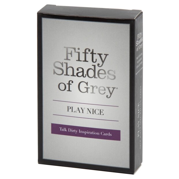 FSOG Play Nice Talk Dirty Card